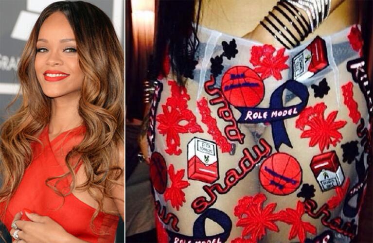 Rihanna se fue al pasto al subir una foto a Twitter súper (¡súper!) hot. (Foto: Web/@rihanna)