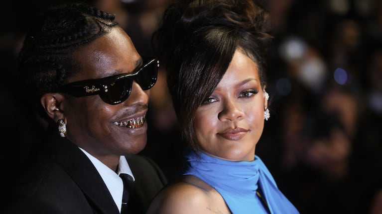 Rihanna y A$AP Rocky. REUTERS/Manon Cruz