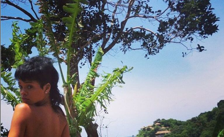 Rihanna y las sensuales fotos de su descanso en Tailandia (Foto: Instagram).