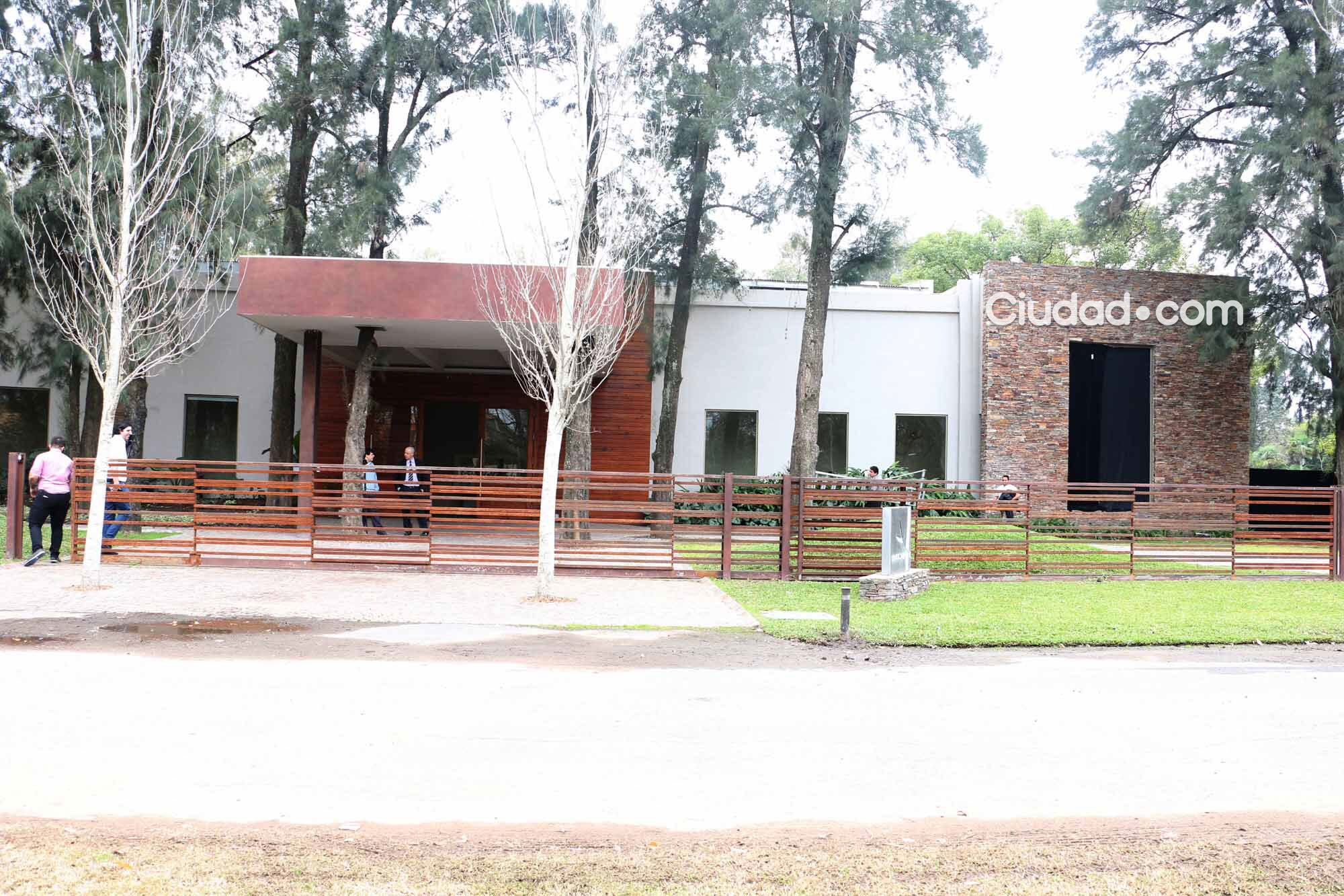 Rincón del Pilar, lugar donde se casaron  Evangelina Anderson y Martín Demichelis (Foto: Movilpress)