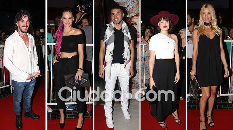 Riquelme en la alfombra roja de Stravaganza.