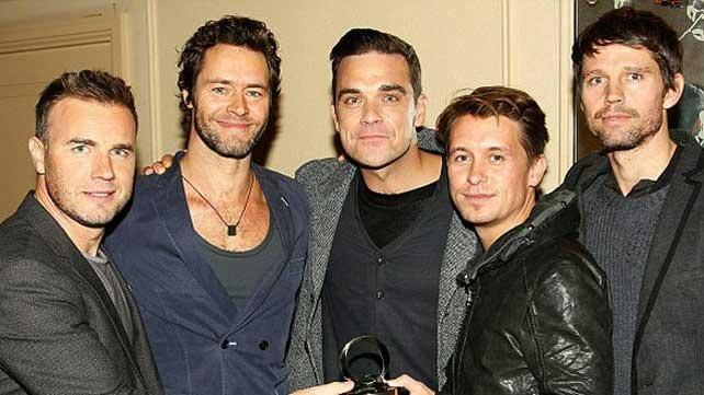 Robbie Williams sale de gira con Take That