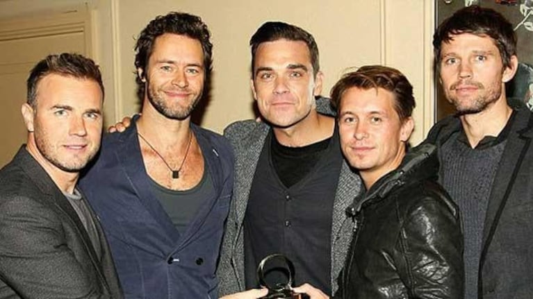 Robbie Williams sale de gira con Take That