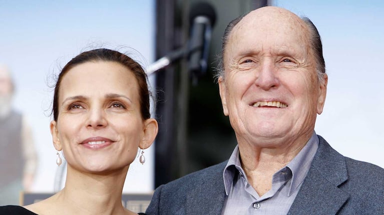 Robert Duvall y Luciana Pedraza (Foto: Reuter / Danny Moloshok)