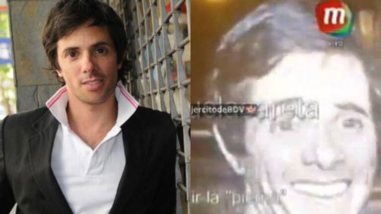 Robertito Funes, víctima de una cámara oculta (Fotos: Web y Twitter)