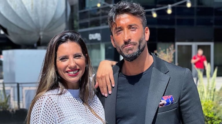 Roberto Castillo y Cinthia Fernández. (Foto: Instagram / roberto_castillo)