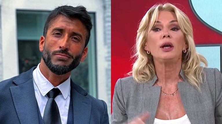Roberto Castillo y Yanina Latorre (Fotos: Instagram @_robertocastillo__ y captura América TV)