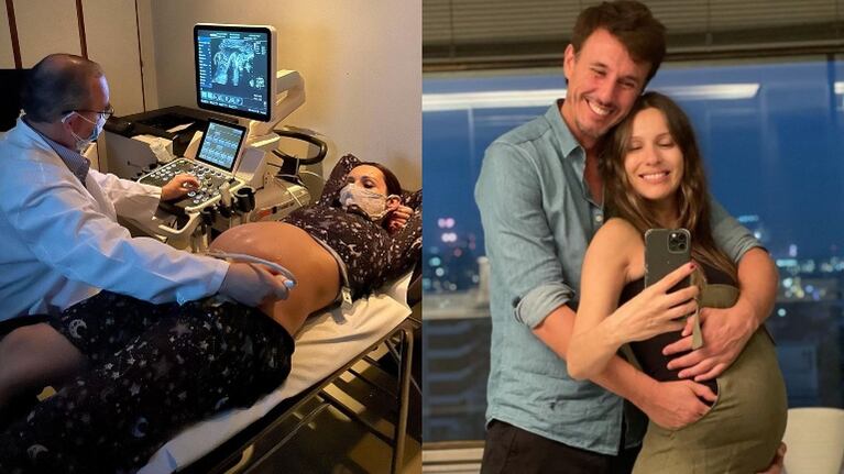 Roberto García Moritán compartió la intimidad de la ecografía de la beba que espera con Pampita: Amor y familia