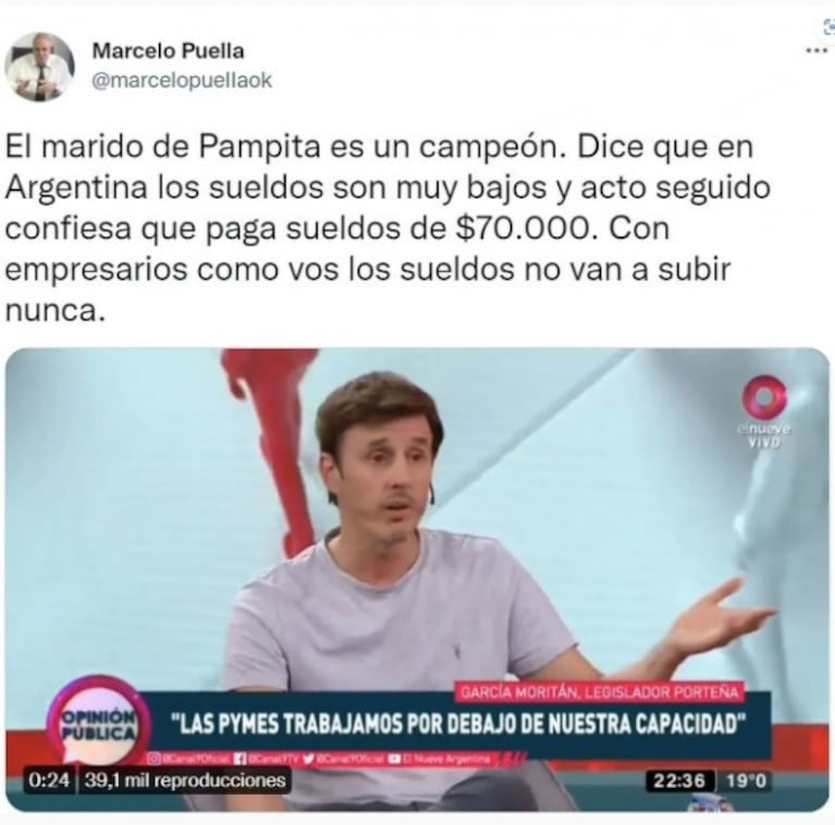 Roberto García Moritán contó cuánto les paga a sus empleados y estalló la polémica en las redes