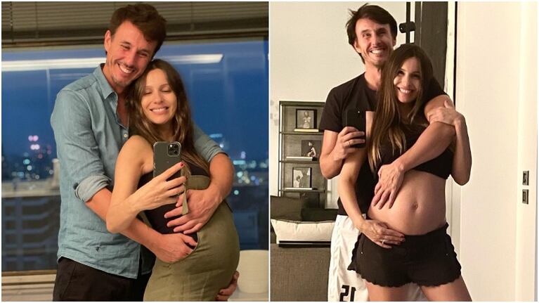 Roberto García Moritán, en la recta final antes de que nazca su primera hija con Pampita (Fotos: Instagram)