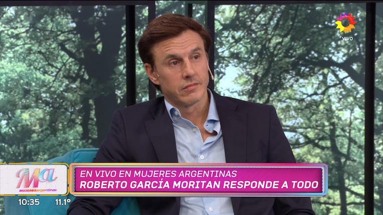 Roberto García Moritán en Mujeres Argentinas (Foto: captura de eltrece).