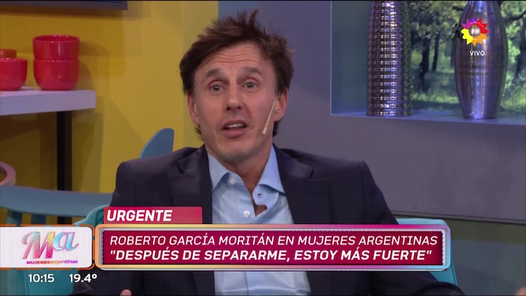 Roberto García Moritán explotó indignado en Mujeres Argentinas.