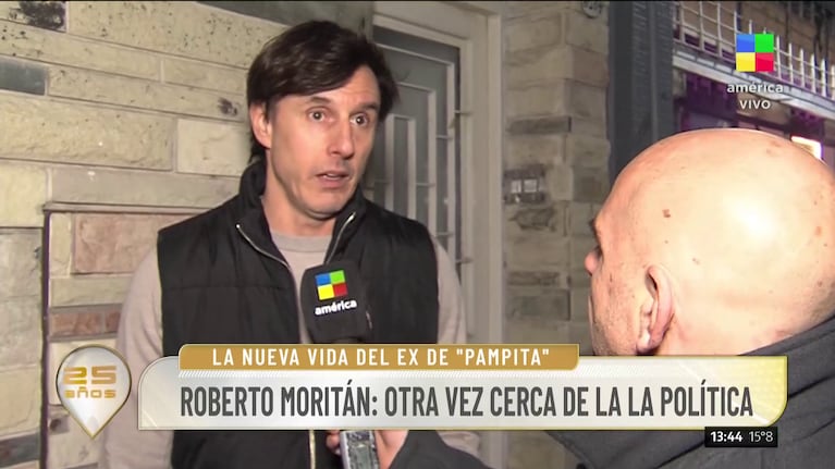 Roberto García Moritán habló en Intrusos (Foto: captura de América).