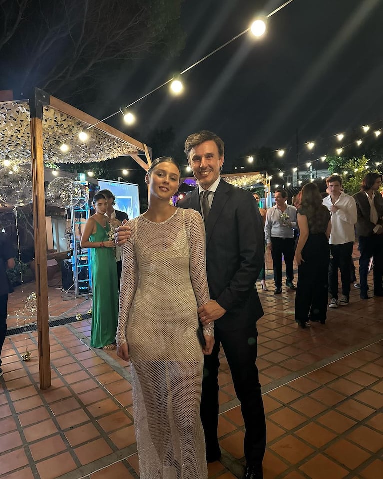 Roberto García Moritán mostró el look de su hija Delfina al terminar el secundario: “A cumplir tus sueños”