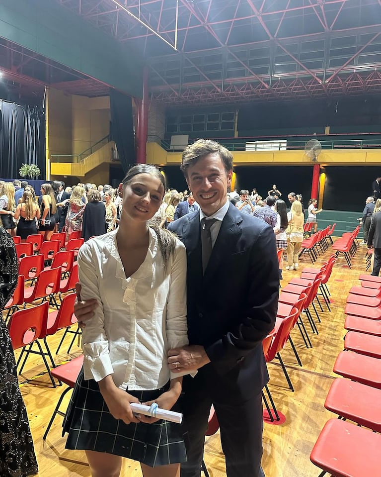 Roberto García Moritán mostró el look de su hija Delfina al terminar el secundario: “A cumplir tus sueños”