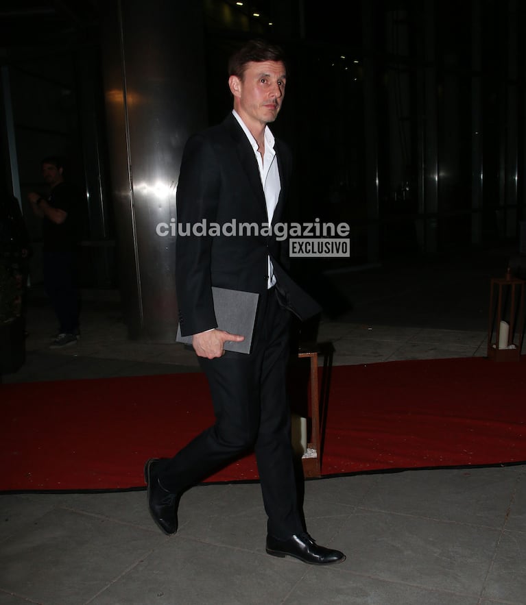 Roberto García Moritán recibió una distinción en medio de la separación de Pampita (Foto: Movilpress).