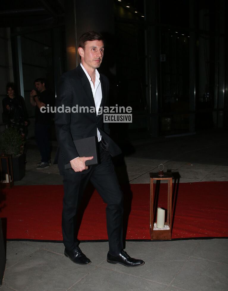 Roberto García Moritán recibió una distinción en medio de la separación de Pampita (Foto: Movilpress).