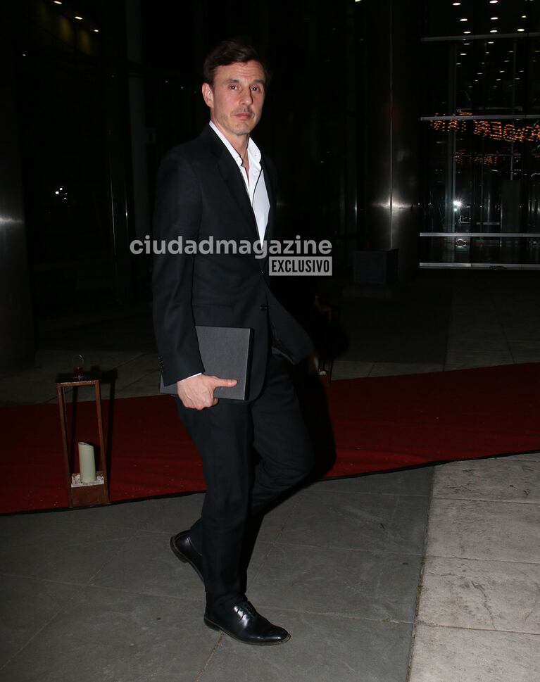 Roberto García Moritán recibió una distinción en medio de la separación de Pampita (Foto: Movilpress).