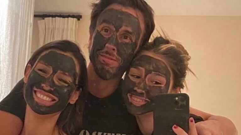Roberto García Moritán se sumó a una sesión de belleza con su hija y Pampita: Todo por un minuto más con ellas