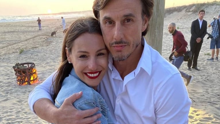 Roberto García Moritán y Pampita