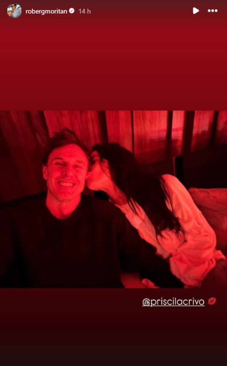 Roberto García Moritán y Priscila Crivocapich.