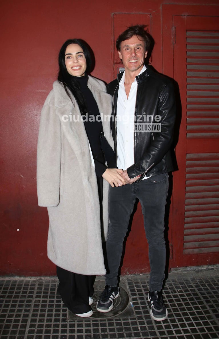 Roberto García Moritán y Priscila Crivocapich en La Cena de Los Tontos (Foto: Movilpress).