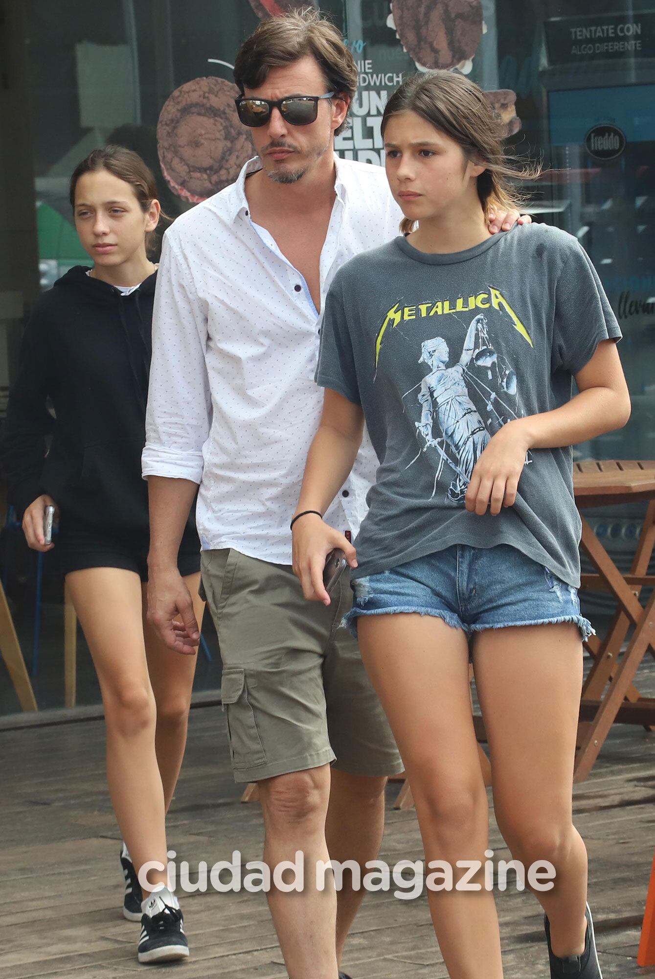 Roberto García Moritán y su hija Delfina. (Foto: GMPress)