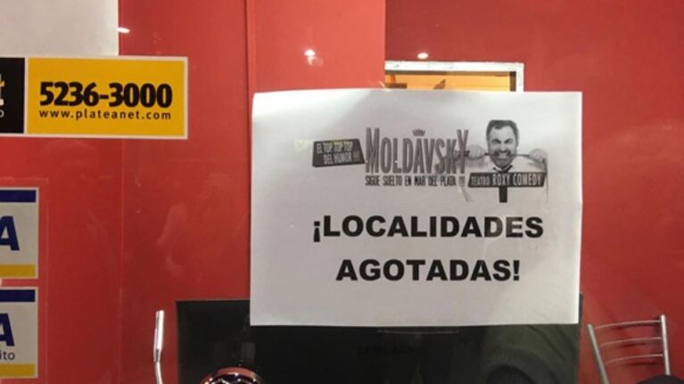 Roberto Moldavsky debutó con todo en Mar del Plata