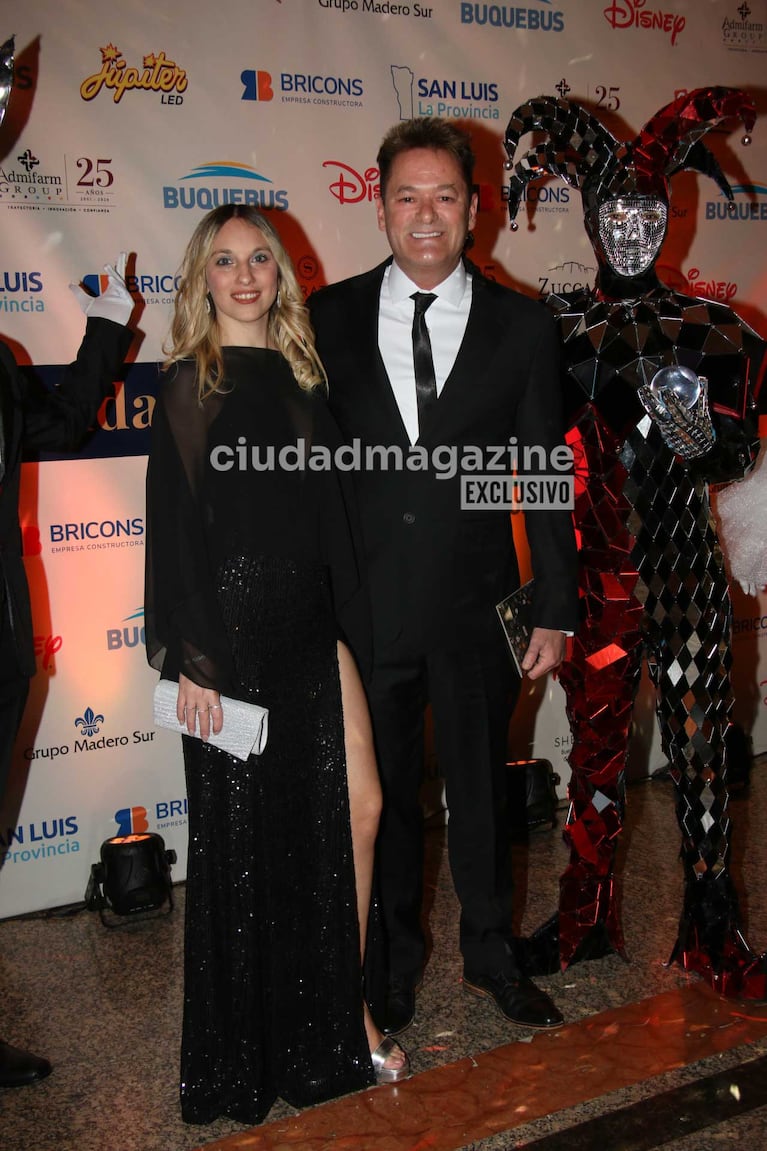 Roberto Peña y Lucía Bertossi (Foto: Movilpress)