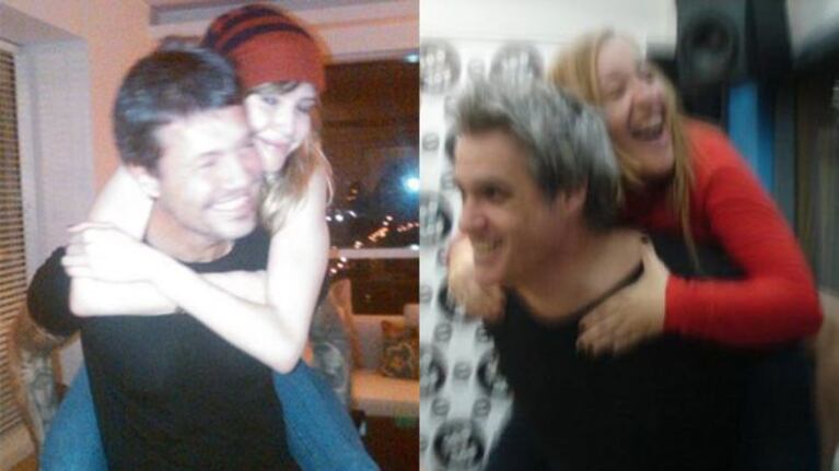 Roberto Pettinato bromeó con la foto Marcelo Tinelli y Guillermina Valdés. (Foto: Twitter)