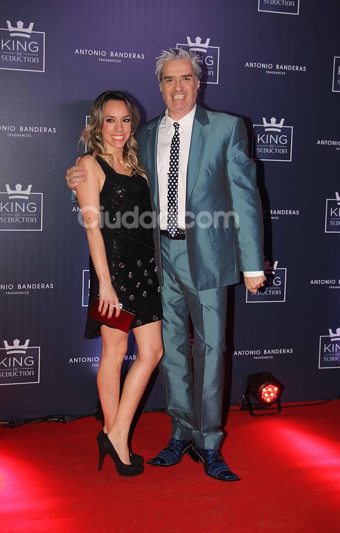 Roberto Pettinato y su hija Tamara  en la gala de Antonio Banderas. (Foto: Movilpress)