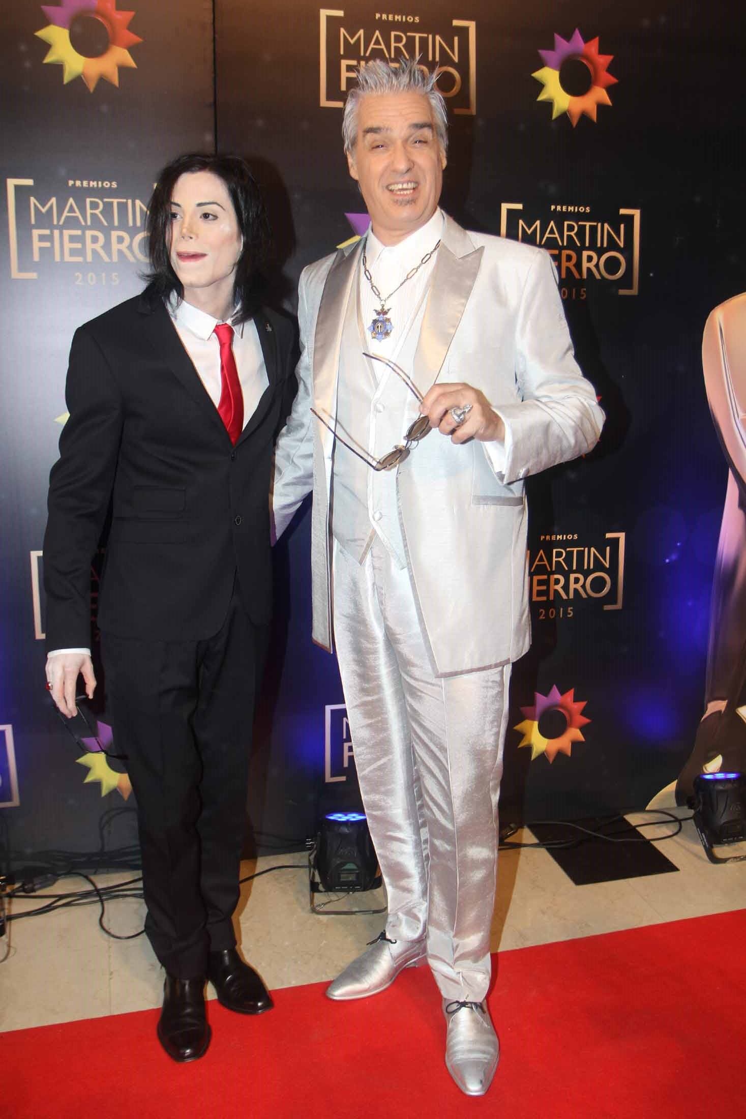 Roberto Pettinato y su hijo Felipe. (Foto: Movilpress- Ciudad.com). 