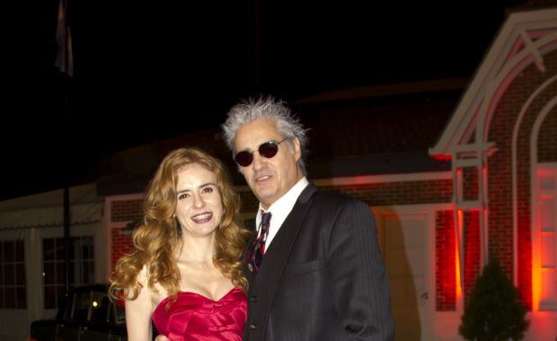 Roberto Pettinato y su mujer Karina. (Foto: Tiff)