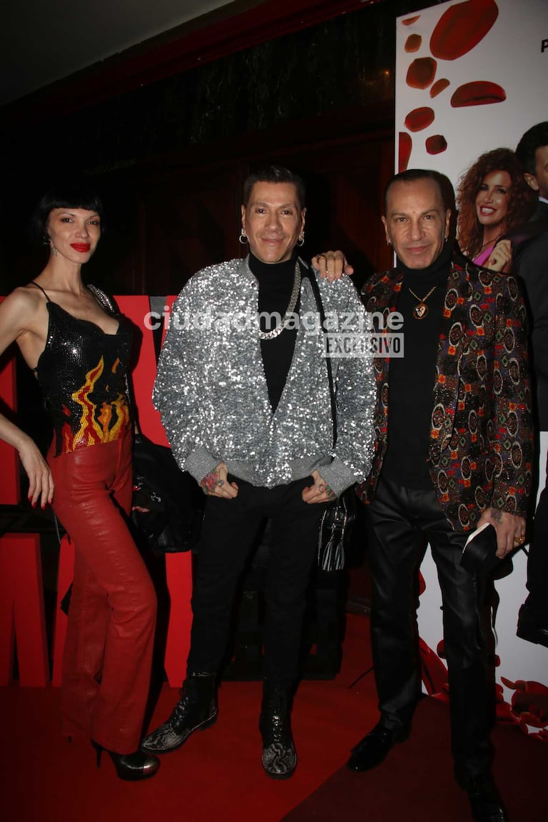Roberto Piazza, Walter Vázquez y Lorelei Portas (Foto: Movilpress)