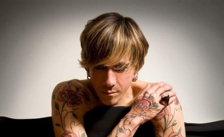 Roberto Piazza y sus tatuajes. (Foto: Gentileza Eduardo Costantini/Prensa Leticia Gourdin)