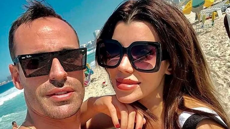 Roberto Storino y Charlotte Caniggia (Foto: Instagram @chcaniggia_n)
