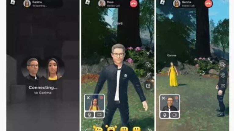 Roblox incorpora la comunicación inmersiva mediante llamadas con avatares