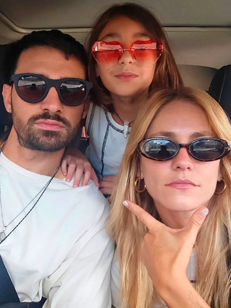 Rochi Igarzábal en la previa de su casamiento con Milton Cámara y su hija Lupe (Foto: Instagram/@rochi_igarzabalok).