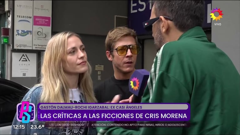 Rochi Igarzábal y Gastón Dalmau hablaron con Puro Show sobre su paso por las ficciones de Cris Morena (Foto: captura de eltrece).