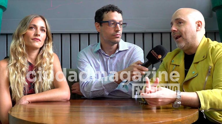 Rochi Igarzábal y José María Muscari con Ciudad