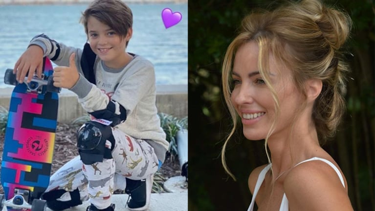 Rocío Guirao Díaz compartió las fotos más lindas del festejo de su hijo, que cumplió 11 años.