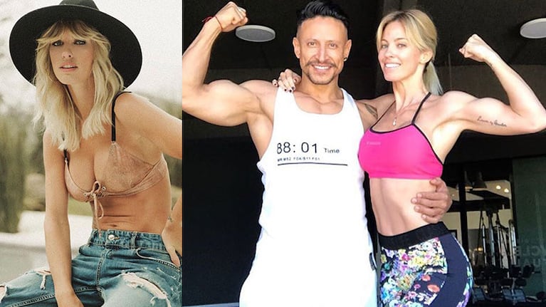 Rocío Guirao Díaz mostró sus súper músculos en el gym