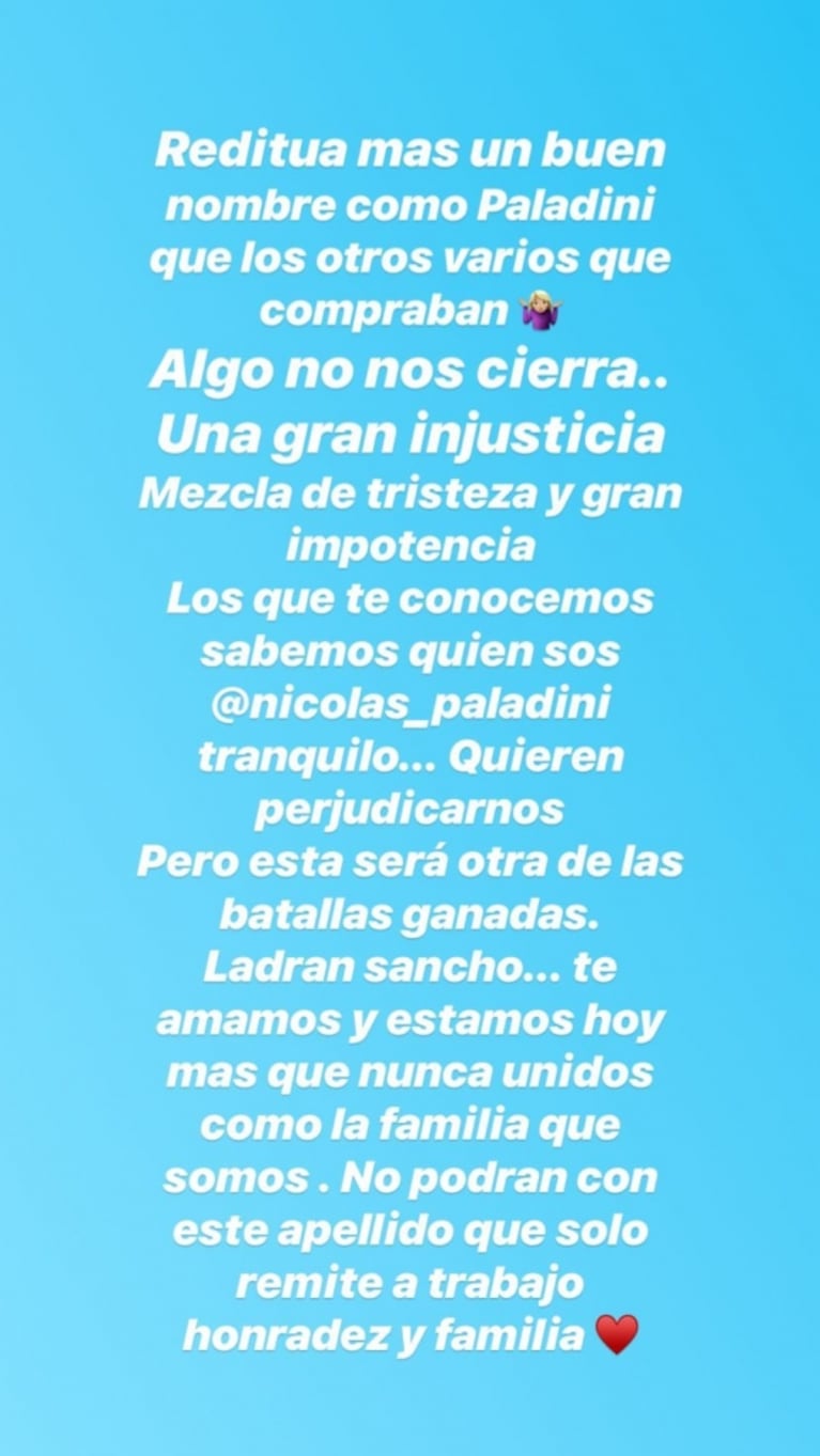 Rocío Guirao Díaz y el mal momento familiar tras el embargo de la AFIP: "Tuve que buscar a mis hijos del cole porque los habían burlado"