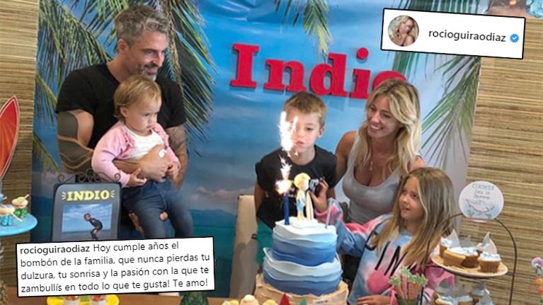 Rocío Guirao Díaz y las fotos del cumple de Indio: ¡Nunca pierdas tu dulzura!