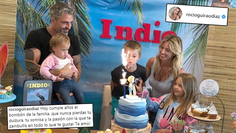Rocío Guirao Díaz y las fotos del cumple de Indio: ¡Nunca pierdas tu dulzura!