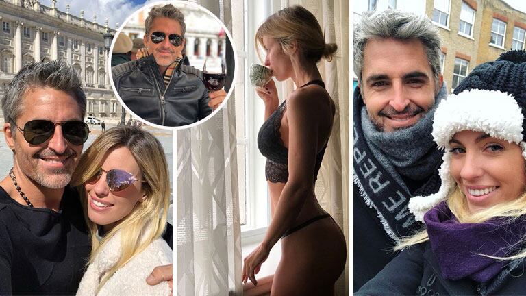Rocío Guirao Diaz y Nicolás Paladini, de paseo por Madrid y Londres. (Foto: Instagram)