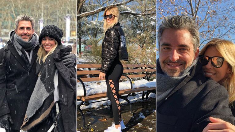 Rocío Guirao Díaz y Nicolás Paladini, en Nueva York