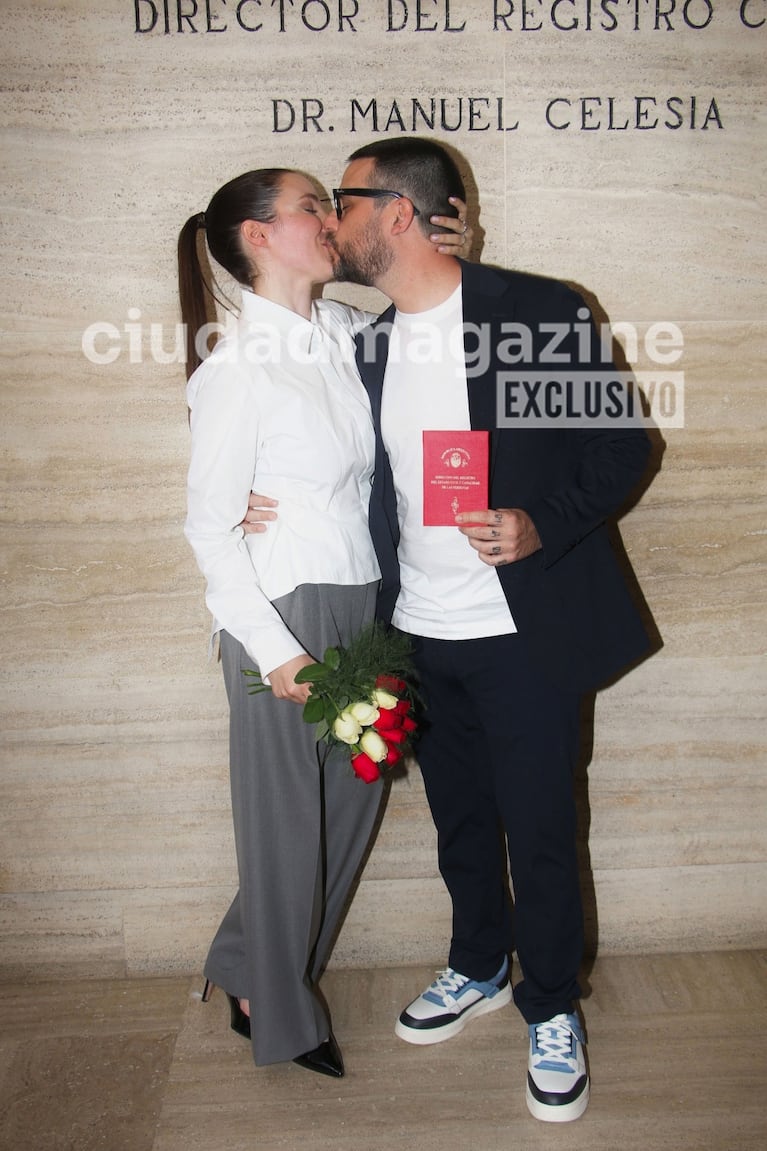 Rocío Hazán y Damián Aramendi. (Foto: Movilpress)