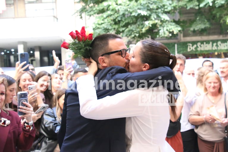 Rocío Hazán y Damián Aramendi. (Foto: Movilpress)