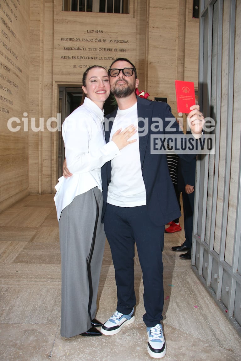 Rocío Hazán y Damián Aramendi. (Foto: Movilpress)